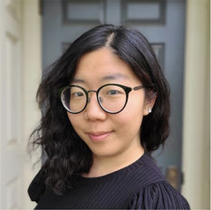 headshot of graduate student Ji Soo Hong in a black shirt